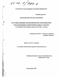 Ананиади, Николай Константинович. Организационно-экономическое обоснование плодоовощных интегрированных систем: На примере Республики Северная Осетия-Алания: дис. кандидат экономических наук: 08.00.05 - Экономика и управление народным хозяйством: теория управления экономическими системами; макроэкономика; экономика, организация и управление предприятиями, отраслями, комплексами; управление инновациями; региональная экономика; логистика; экономика труда. Владикавказ. 2001. 188 с.