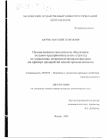 Харчук, Анатолий Георгиевич. Организационно-методическое обеспечение создания предпринимательских структур по управлению непроизводственными фондами: На примере предприятий мясной промышленности: дис. кандидат экономических наук: 08.00.05 - Экономика и управление народным хозяйством: теория управления экономическими системами; макроэкономика; экономика, организация и управление предприятиями, отраслями, комплексами; управление инновациями; региональная экономика; логистика; экономика труда. Москва. 2000. 129 с.