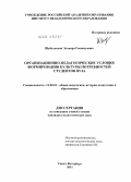 Щебельская, Эльвира Геннадьевна. Организационно-педагогические условия формирования культуры потребностей студентов вуза: дис. кандидат педагогических наук: 13.00.01 - Общая педагогика, история педагогики и образования. Санкт-Петербург. 2011. 205 с.