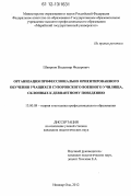 Шкирков, Владимир Федорович. Организация профессионально-ориентированного обучения учащихся суворовского военного училища, склонных к девиантному поведению: дис. кандидат наук: 13.00.08 - Теория и методика профессионального образования. Йошкар-Ола. 2012. 207 с.