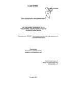 Красицкий, Пётр Владимирович. Организация производства и управление сетевыми ресурсами малых предприятий: дис. кандидат экономических наук: 05.02.22 - Организация производства (по отраслям). Москва. 2006. 151 с.
