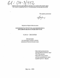Зарицкая, Лариса Васильевна. Особенности структуры акарокомплекса домашней пыли в городе Иркутске: дис. кандидат биологических наук: 03.00.16 - Экология. Иркутск. 2004. 135 с.