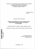 Салькова, Оксана Станиславовна. Оценка налоговой нагрузки как инструмент управления финансовым состоянием организации: дис. кандидат экономических наук: 08.00.10 - Финансы, денежное обращение и кредит. Новосибирск. 2012. 148 с.