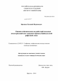 Брыжак, Евгений Вадимович. Оценка сейсмических воздействий сильных землятрясений юго-западного фланга Байкальской рифтовой зоны: дис. кандидат наук: 25.00.10 - Геофизика, геофизические методы поисков полезных ископаемых. Иркутск. 2014. 172 с.