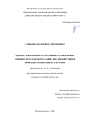 Сушкова Екатерина Григорьевна. Оценка современного состояния растительных сообществ Таманского залива под воздействием природно-техногенных факторов: дис. кандидат наук: 00.00.00 - Другие cпециальности. «Южный федеральный университет». 2025. 170 с.