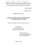 Статья: Динамика климатических условий Расшеватско-Егорлыкского ландшафта (1976 – 2005 гг.)