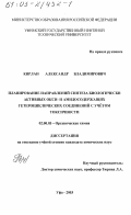 Кирлан, Александр Владимирович. Планирование направлений синтеза биологически активных окси- и амидосодержащих гетероциклических соединений с учётом токсичности: дис. кандидат химических наук: 02.00.03 - Органическая химия. Уфа. 2003. 187 с.