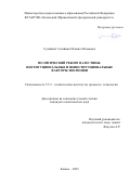Сулайман Сулайман Исмаил Мохаммед. Политический режим Палестины: институциональные и неинституциональные факторы эволюции: дис. кандидат наук: 00.00.00 - Другие cпециальности. ФГАОУ ВО «Казанский (Приволжский) федеральный университет». 2025. 176 с.