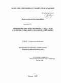 Родионова, Нелла Адылевна. Повышение престижа военной службы среди студентов: социально-управленческий аспект: дис. кандидат социологических наук: 22.00.08 - Социология управления. Москва. 2009. 187 с.