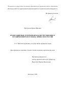 Притулина Ирина Юрьевна. Правозащитные детерминанты конституционного ограничения прав и свобод личности в России: дис. кандидат наук: 00.00.00 - Другие cпециальности. «Белгородский государственный национальный исследовательский университет». 2026. 199 с.