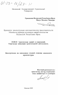 Масуд Эбазадех Чондараг. Принципы реконструкции дипломатических представительств Москвы, на примере комплекса зданий посольства Исламской Республики Иран: дис. кандидат архитектуры: 18.00.02 - Архитектура зданий и сооружений. Творческие концепции архитектурной деятельности. Москва. 2003. 145 с.