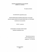 Рассветаев, Андрей Витальевич. Прогнозирование недержания мочи у больных после радикальной позадилонной простатэктомии (клиническое исследование): дис. : 14.00.40 - Урология. Москва. 2005. 187 с.