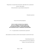 Челаева Татьяна Владимировна. Программно-проектная оценка результативности деятельности органов местного самоуправления по комплексному развитию территории: дис. кандидат наук: 00.00.00 - Другие cпециальности. ФГАОУ ВО «Пермский национальный исследовательский политехнический университет». 2025. 201 с.