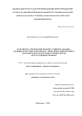 Константинов Александр Викторович. Разработка средств интеллектуального анализа данных в системе сейсмоакустического мониторинга удароопасности массива горных пород месторождения Южное: дис. кандидат наук: 00.00.00 - Другие cпециальности. ФГБУН Хабаровский Федеральный исследовательский центр Дальневосточного отделения Российской академии наук. 2025. 140 с.