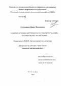 Емельянова, Ирина Николаевна. Развитие методики внутреннего стратегического аудита в коммерческих организациях: дис. кандидат экономических наук: 08.00.12 - Бухгалтерский учет, статистика. Ростов-на-Дону. 2013. 307 с.