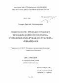 Токарев, Дмитрий Владимирович. Развитие теории и методов управления промышленной безопасностью на предприятиях трубопроводного транспорта углеводородов: дис. доктор технических наук: 05.26.03 - Пожарная и промышленная безопасность (по отраслям). Уфа. 2011. 308 с.