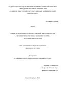 Ли На. Развитие транспортно-логистической инфраструктуры «Экономического пояса Шелкового пути» на территории России: дис. кандидат наук: 00.00.00 - Другие cпециальности. ФГБОУ ВО «Смоленский государственный медицинский университет» Министерства здравоохранения Российской Федерации. 2026. 172 с.