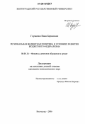 Глущенко, Иван Борисович. Региональная бюджетная политика в условиях развития бюджетного федерализма: дис. кандидат экономических наук: 08.00.10 - Финансы, денежное обращение и кредит. Волгоград. 2006. 182 с.