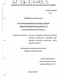 Рябинин, Василий Викторович. Регулирование межотраслевых связей комбикормовой промышленности: На примере Ивановской области: дис. кандидат экономических наук: 08.00.05 - Экономика и управление народным хозяйством: теория управления экономическими системами; макроэкономика; экономика, организация и управление предприятиями, отраслями, комплексами; управление инновациями; региональная экономика; логистика; экономика труда. Иваново. 2002. 170 с.