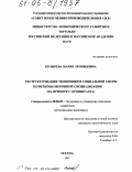 Козырева, Мария Леонидовна. Реструктуризация экономики и социальной сферы территории оборонной специализации: На примере г. Кронштадта: дис. кандидат экономических наук: 08.00.05 - Экономика и управление народным хозяйством: теория управления экономическими системами; макроэкономика; экономика, организация и управление предприятиями, отраслями, комплексами; управление инновациями; региональная экономика; логистика; экономика труда. Москва. 2005. 169 с.