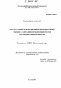 Затыкин, Сергей Алексеевич. Результативность функционирования отраслевых рынков в современной экономике России: На примере лесной отрасли: дис. кандидат экономических наук: 08.00.01 - Экономическая теория. Москва. 2005. 151 с.