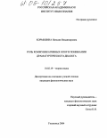 Кормилина, Наталия Владимировна. Роль коммуникативных опор в понимании драматургического диалога: дис. кандидат филологических наук: 10.02.19 - Теория языка. Ульяновск. 2004. 208 с.