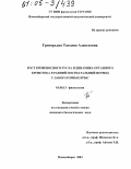 Григорьева, Татьяна Алексеевна. Рост кровеносного русла и динамика органного кровотока в ранний постнатальный период у лабораторных крыс: дис. кандидат биологических наук: 03.00.13 - Физиология. Новосибирск. 2004. 118 с.