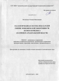 Песьякова, Татьяна Николаевна. Сбалансированная система показателей оценки экономической эффективности лесного комплекса: на примере Архангельской области: дис. кандидат экономических наук: 08.00.05 - Экономика и управление народным хозяйством: теория управления экономическими системами; макроэкономика; экономика, организация и управление предприятиями, отраслями, комплексами; управление инновациями; региональная экономика; логистика; экономика труда. Архангельск. 2009. 251 с.