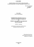 Ковалева, Ольга Александровна. Семейство Orchidaceae Juss. флоры Северного Кавказа и Северо-Западного Закавказья и его анализ: дис. кандидат биологических наук: 03.00.05 - Ботаника. Ставрополь. 2006. 148 с.