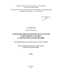 Габриелян Тигран Олегович. "Семиотико-интерактивная методология современного дизайна графических коммуникаций": дис. доктор наук: 00.00.00 - Другие cпециальности. ФГБОУ ВО «Национальный исследовательский Московский государственный строительный университет». 2026. 772 с.