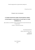 Федорова Анна Александровна. Сетевые репрезентации этнонациональных групп в виртуальном пространстве русской этничности: дис. кандидат наук: 22.00.06 - Социология культуры, духовной жизни. ФГБОУ ВО «Санкт-Петербургский государственный университет». 2020. 343 с.