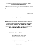 Аникеева Василиса Евгеньевна. Широкодиапазонная спектроскопия высокого разрешения монокристаллов галогенидных перовскитов MAPbI3, MAPbBr3 и CsPbBr3: динамика решетки, край фундаментального поглощения, фазовые переходы: дис. кандидат наук: 00.00.00 - Другие cпециальности. Институт спектроскопии Российской академии наук. 2025. 159 с.