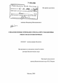Алёшин, Владимир Вениаминович. Синапоморфные признаки в РНК малой субъединицы рибосом беспозвоночных: дис. доктор биологических наук: 03.00.03 - Молекулярная биология. Москва. 2005. 350 с.