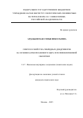 Ардабьевская Софья Николаевна. Синтез и свойства гибридных дендримеров на основе карбосиланового ядра и полифениленовой оболочки: дис. кандидат наук: 00.00.00 - Другие cпециальности. ФГБУН «Институт синтетических полимерных материалов имени Н.С. Ениколопова Российской академии наук». 2025. 116 с.