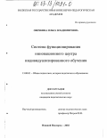 Овечкина, Ольга Владимировна. Система функционирования инновационного центра индивидуализированного обучения: дис. кандидат педагогических наук: 13.00.01 - Общая педагогика, история педагогики и образования. Нижний Новгород. 2002. 178 с.