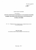 Бурцев, Андрей Георгиевич. Система контроля и адаптивного управления полезной мощностью печи сопротивления для производства карбида кремния: дис. кандидат технических наук: 05.11.16 - Информационно-измерительные и управляющие системы (по отраслям). Волгоград. 2011. 120 с.