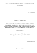 Черешнев Роман Игоревич. Система управления человеческой походкой методами машинного обучения, подходящая для роботизированных протезов в случае двойной трансфеморальной ампутации: дис. кандидат наук: 05.13.17 - Теоретические основы информатики. ФГАОУ ВО «Национальный исследовательский университет «Высшая школа экономики». 2019. 119 с.