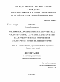 Серегина, Наталья Владимировна. Системный анализ изменений вирулентных свойств условно-патогенных бактерий при взаимодействии их с природными биологически активными веществами: дис. кандидат биологических наук: 05.13.01 - Системный анализ, управление и обработка информации (по отраслям). Тула. 2008. 150 с.