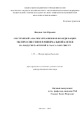Фисунов Глеб Юрьевич. Системный анализ механизмов координации экспрессии генов в минимальной клетке на модели бактерий класса Молликут: дис. доктор наук: 00.00.00 - Другие cпециальности. ФГБУН Государственный научный центр Российской Федерации Институт биоорганической химии им. академиков М.М. Шемякина и Ю.А. Овчинникова 
Российской академии наук. 2025. 240 с.