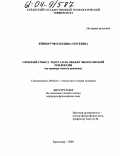 Криворучко, Полина Сергеевна. Скрытый смысл текста как объект философской рефлексии: На примере текстов рекламы: дис. кандидат философских наук: 09.00.01 - Онтология и теория познания. Краснодар. 2004. 161 с.