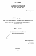 Бегун, Андрей Аркадьевич. Состав и количественные характеристики микроводорослей планктона и перифитона в заливе Петра Великого: Японское море: дис. кандидат биологических наук: 03.00.16 - Экология. Владивосток. 2007. 282 с.