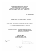 Коловангина, Екатерина Вячеславовна. Социально-экономическая безопасность региона в условиях инновационного развития: дис. кандидат экономических наук: 08.00.05 - Экономика и управление народным хозяйством: теория управления экономическими системами; макроэкономика; экономика, организация и управление предприятиями, отраслями, комплексами; управление инновациями; региональная экономика; логистика; экономика труда. Санкт-Петербург. 2007. 154 с.