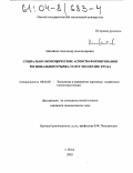 Михайлов, Александр Александрович. Социально-экономические аспекты формирования регионального рынка услуг по охране труда: дис. кандидат экономических наук: 08.00.05 - Экономика и управление народным хозяйством: теория управления экономическими системами; макроэкономика; экономика, организация и управление предприятиями, отраслями, комплексами; управление инновациями; региональная экономика; логистика; экономика труда. Омск. 2003. 239 с.