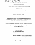 Якубов, Тимур Вахаевич. Социально-экономические основы эффективного функционирования строительного предприятия на этапе рыночных преобразований: дис. кандидат экономических наук: 08.00.05 - Экономика и управление народным хозяйством: теория управления экономическими системами; макроэкономика; экономика, организация и управление предприятиями, отраслями, комплексами; управление инновациями; региональная экономика; логистика; экономика труда. Махачкала. 2004. 124 с.