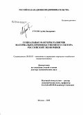 Гусов, Аузби Захарович. Социальные факторы развития материально-производственного сектора российской экономики: дис. доктор экономических наук: 08.00.05 - Экономика и управление народным хозяйством: теория управления экономическими системами; макроэкономика; экономика, организация и управление предприятиями, отраслями, комплексами; управление инновациями; региональная экономика; логистика; экономика труда. Москва. 2008. 358 с.