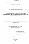 Юркова, Екатерина Владимировна. Совершенствование процесса формирования шурупных резьб с целью повышения износостойкости накатного инструмента: дис. кандидат технических наук: 05.03.05 - Технологии и машины обработки давлением. Магнитогорск. 2007. 146 с.