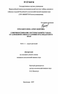 Герасько, Елена Александровна. Совершенствование системы защиты табака от хлопковой совки в условиях Краснодарского края: дис. кандидат сельскохозяйственных наук: 06.01.11 - Защита растений. Краснодар. 2007. 155 с.