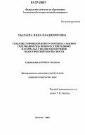 Пылаева, Инна Владимировна. Создание унифицированного комплекса оценки содержания ряда ионов в строительных материалах с целью обеспечения экологической безопасности: дис. кандидат химических наук: 03.00.16 - Экология. Москва. 2007. 118 с.