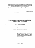 Мамонтов, Николай Анатольевич. Сравнительная оценка различных севооборотов с чистым паром в биологическом земледелии Оренбургского Предуралья: дис. кандидат сельскохозяйственных наук: 06.01.01 - Общее земледелие. Оренбург. 2008. 176 с.