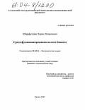 Шарафуллин, Харис Хатыпович. Среда функционирования малого бизнеса: дис. кандидат экономических наук: 08.00.01 - Экономическая теория. Казань. 2003. 150 с.